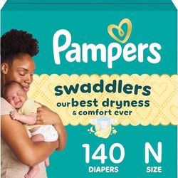 Pampers Size N 140 Pack 