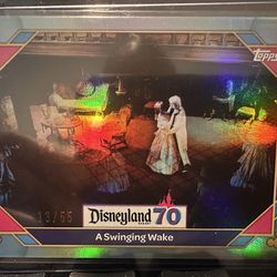 2025 Topps Disney 70th Anniversary "A Swinging Wake" /50