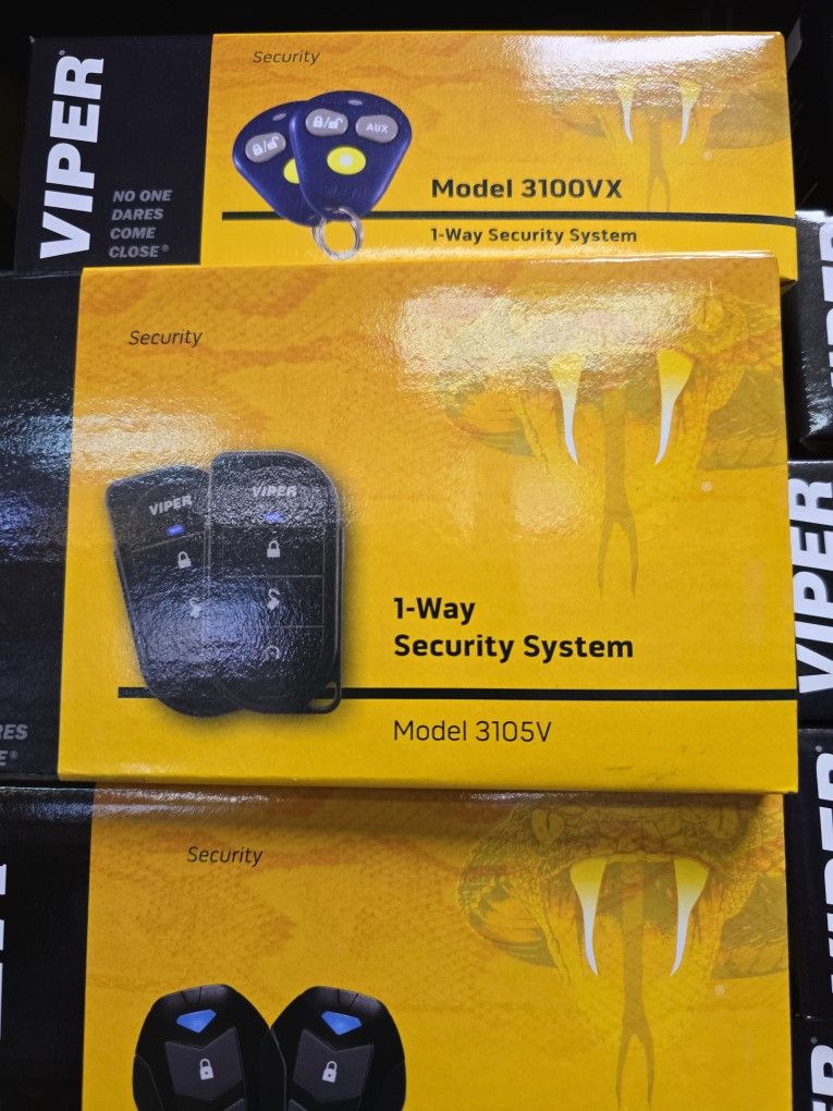 Viper AlarmSystem 1 Way Security System