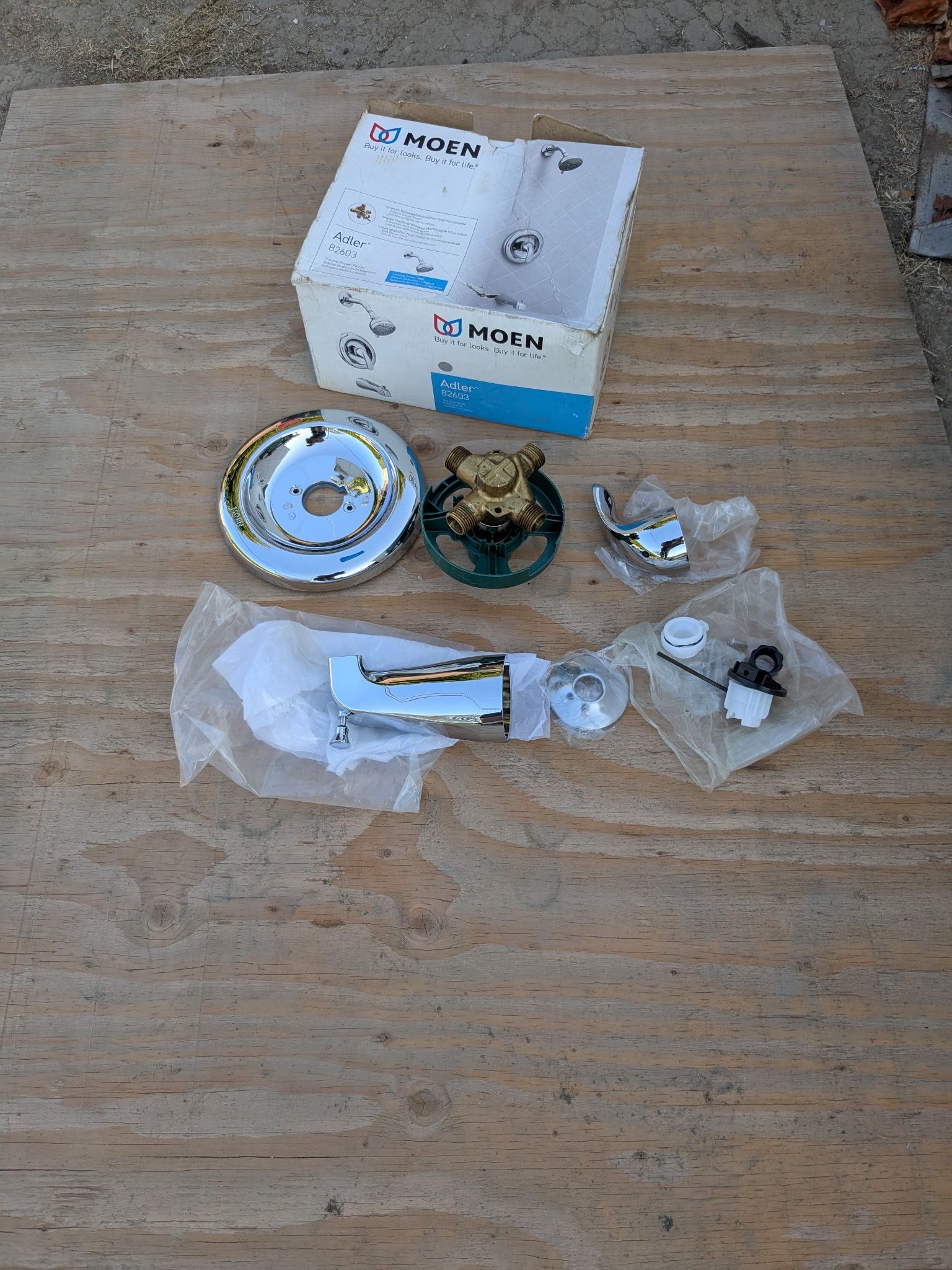 Moen Adler 82603 shower trim kit