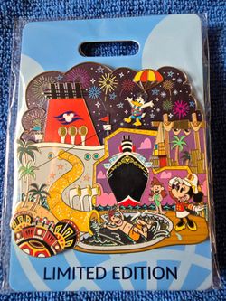 2026 D23 limited edition Around the world Disney parks to port Disney Cruise Line Pin
