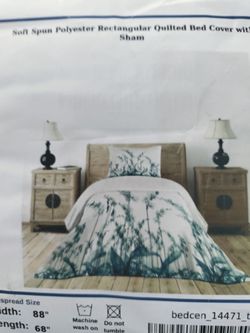 Queen size 3 piece bedspread set