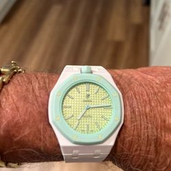 Swatch x Audemars Piguet Royal Oak Watch