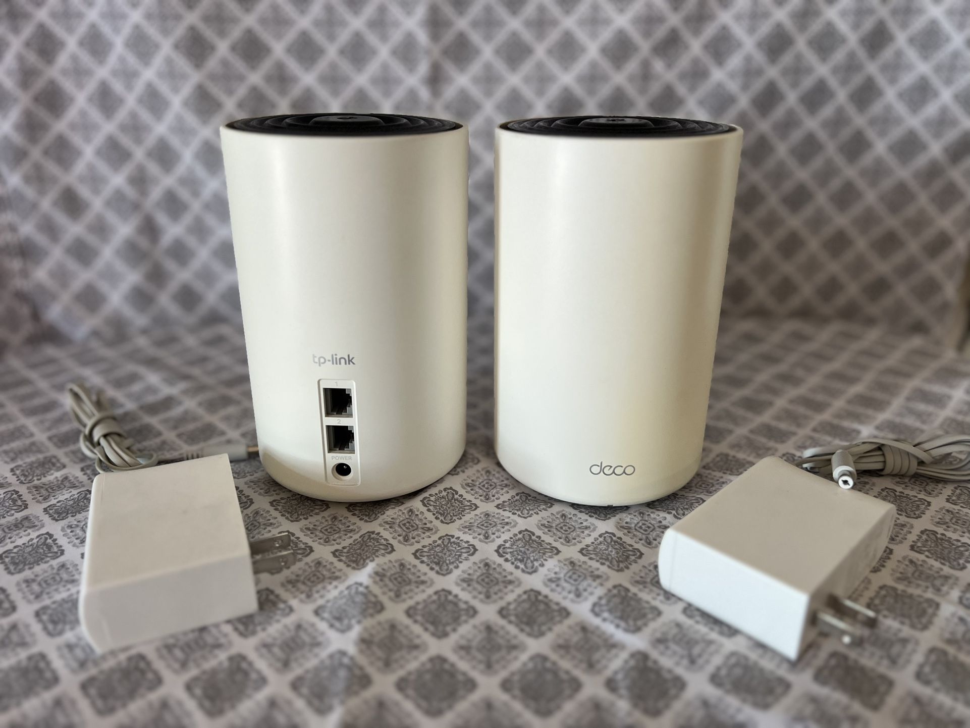 TP-Link Deco Tri Band Mesh WiFi 6 System(Deco X68) - Covers up to 5500 Sq. Ft.Whole Home Coverage, Replaces Wireless Routers and Extenders, 2-Pack