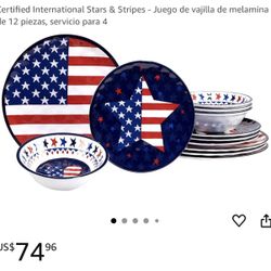 Dinnerware Set 4 July