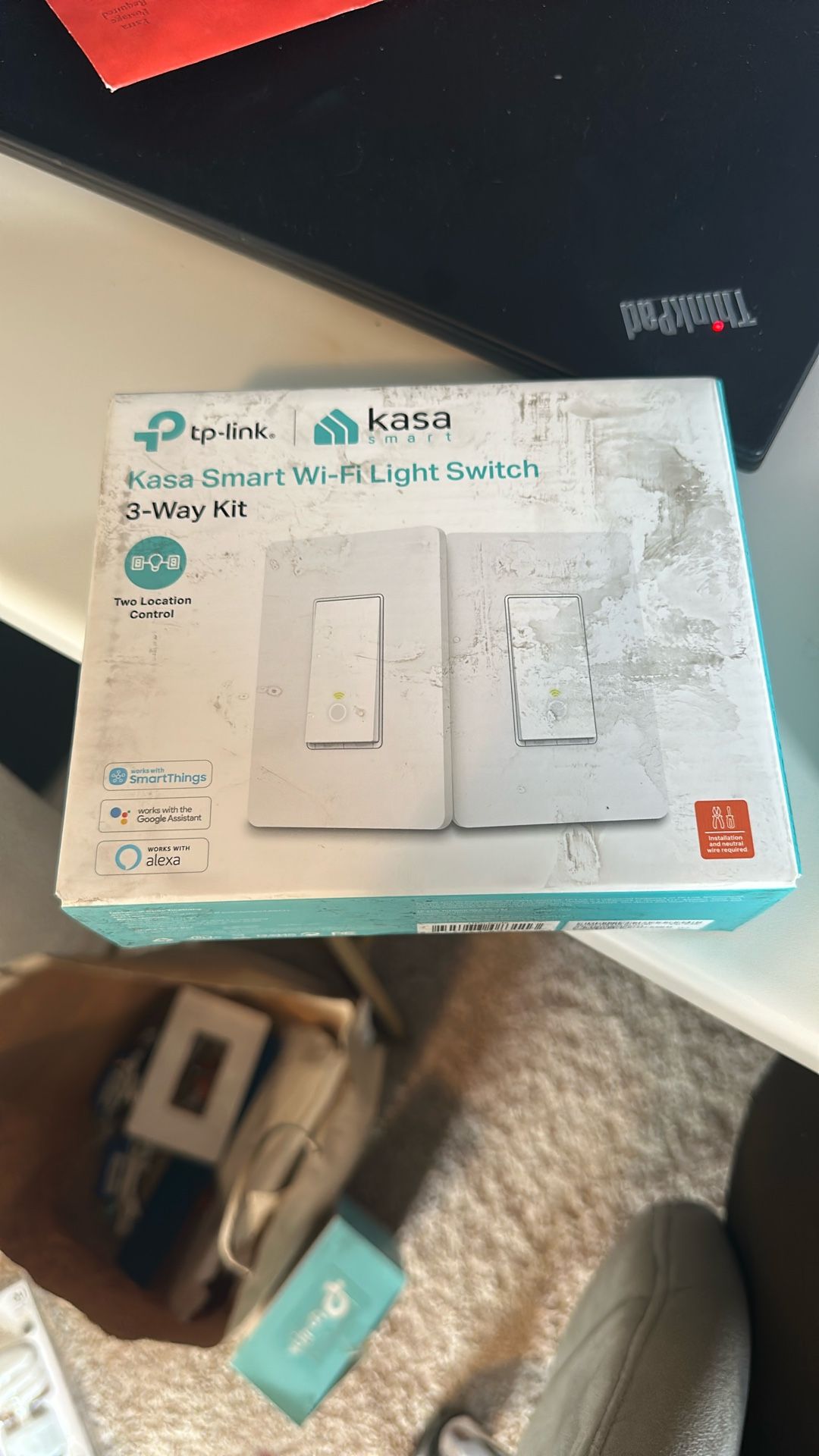 Kasa Smart 3 Way Wi-Fi Light Switch