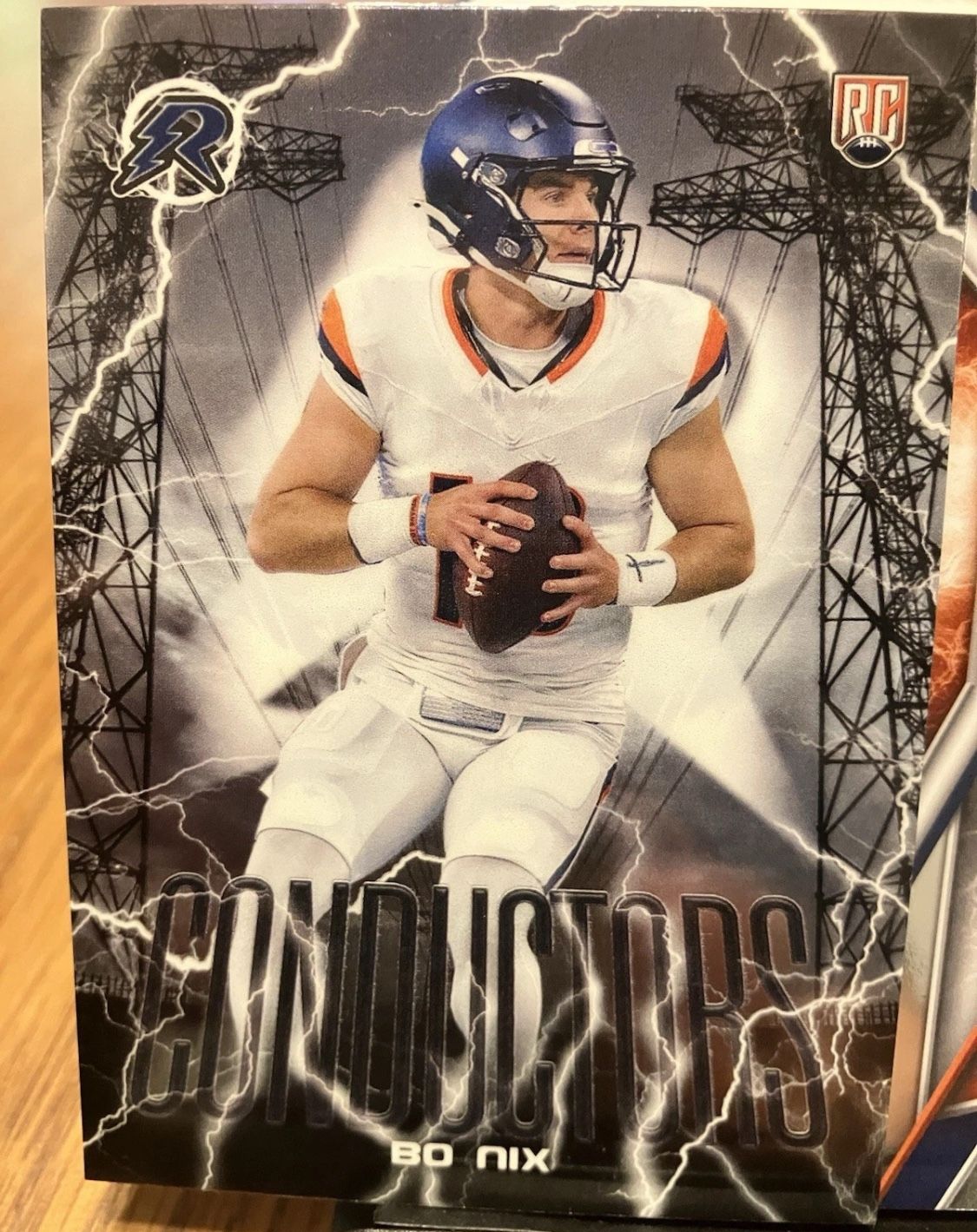 Bo Nix 2024 Topps Resurgence (RC) 125 Conductors