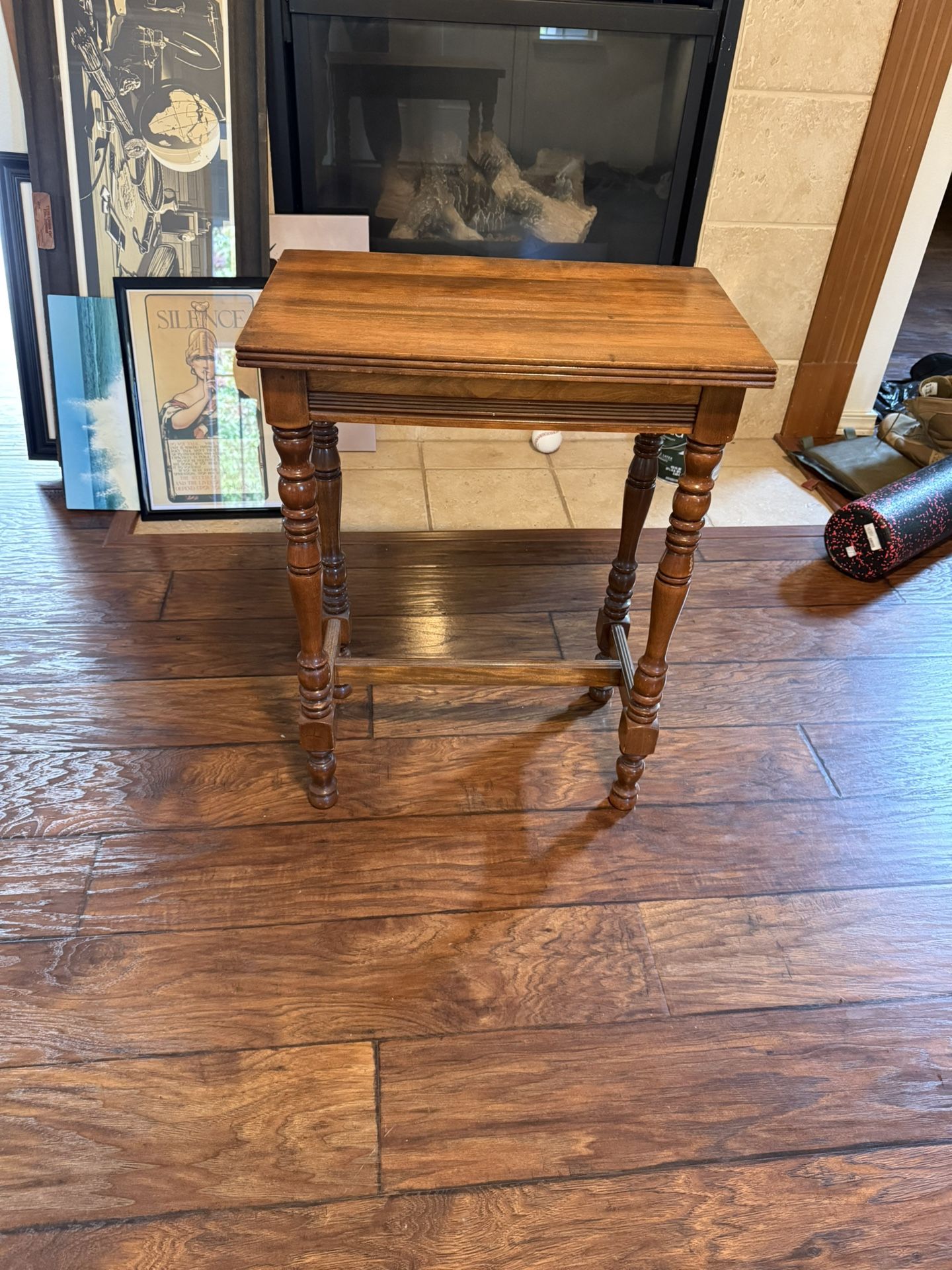 Wooden End Table