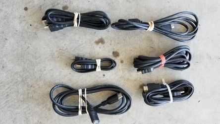 6 HDMI cords