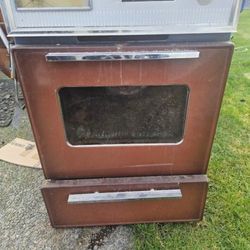 Free antique oven works great