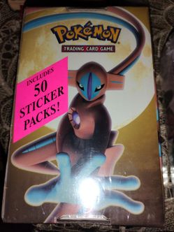 2005 deoxys 500 stickers (50) packs
