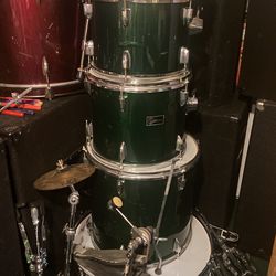 Dark Green  Drum Sets 