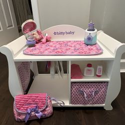 American Girl Bitty Baby Changing Table for Sale in Naperville IL OfferUp