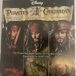 Pirates of the Caribbean 3 movies, DVD
