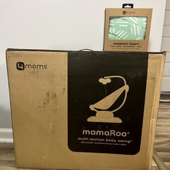 4 moms mamaRoo + newborn insert