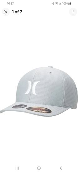 Hurley Men's Baseball Cap – Lightweight Curved Bill H2O Dri Fitted Caps For  Men Size: S/M
