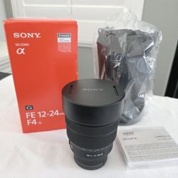 Sony - FE 12-24mm F4 G Lens (SEL1224G) - LIKE NEW