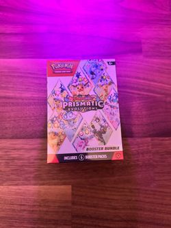 Pokemon Prismatic Evolutions Booster Bundle