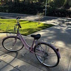Pink bike