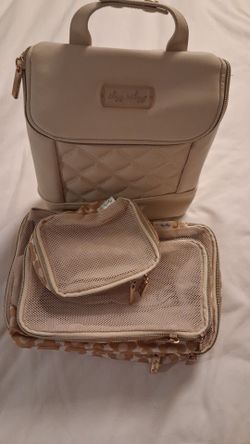insulated bottle bag packing cubes new $40 bundle