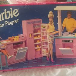 Barbie Kitchen Playset