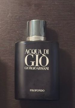 Acqua Di Gio Armani Profondo 1/2 USED