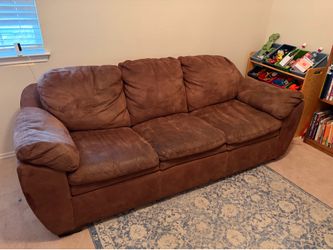 Chocolate Brown Sofa