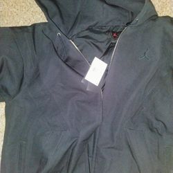 Air Jordan Flight Draft Jacket ,Black , 2xL