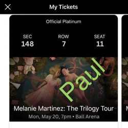 Melanie Martinez Concert Tickets | May 20th 