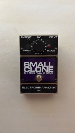 Electro Harmonix Small Clone EH4600 Chorus Guitar Pedal