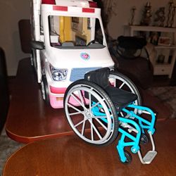 Barbie Ambulance With Accessories