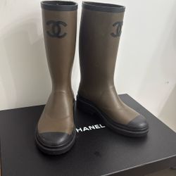 Chanel Rain Boots 