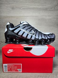 Nike Shox TL Black / Pure Platinum Running Shoes Men's Size 11.5 AV3595-017 NEW