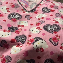 Hello kitty Scrub Top