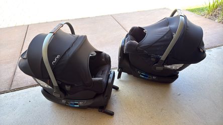 Nuna Pipa car seats with the base; $245/ per seat