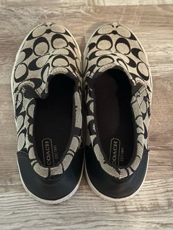 Coach Signature Slip-On Sneakers