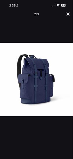 BLUE LV Christoper MM Backpack