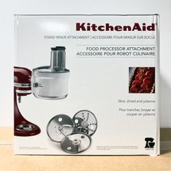 KitchenAid Food Processor Attachment for Stand Mixer ExactSlice Slice Shred Julienne KSM1FPA