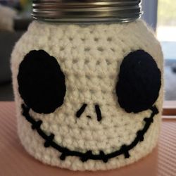 Halloween, Jack, Pumpkin King, Nightmare, Skeleton,  Candy Jar