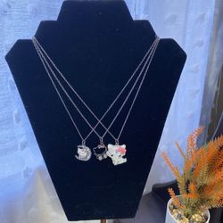 Necklaces for girls  3 diff styles 