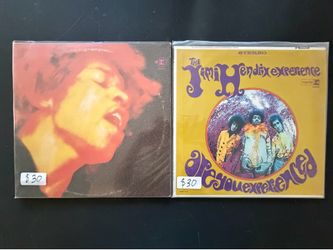 JIMI HENDRIX VINYL RECORDS BUNDLE