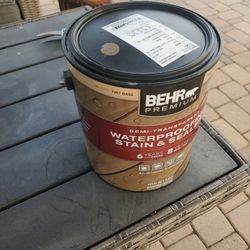 Brand New Semi Transparent Stain