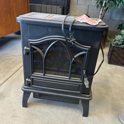 1500W Electric Fireplace Space Heater – Portable Stove Heater