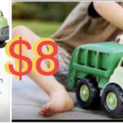 $8 Large Garbage Truck Green Toys like New . 👀 Please Check My Listings 