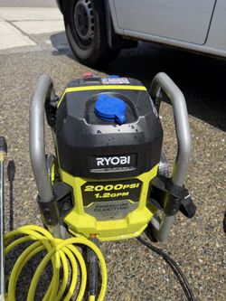Ryobi 2000 PSI Electric Pressure Washer