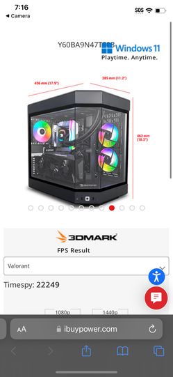 iBUYPOWER HYTE Y60 - Gaming PC