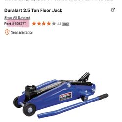 Duralast 2.5 Ton Floor Jack