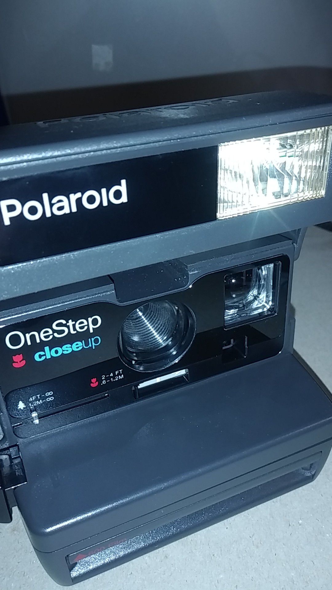 Vintage Polaroid One Step Close Up 600 Instant Film Camera
