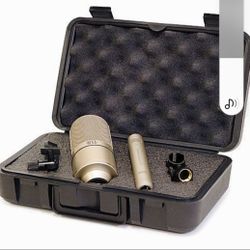 MXL 990 / 991 Condenser Microphone KitThe MXL 990/MXL 991 Recording Mic Package is your one-stop mic kit for vocals, drum overheads, acoustic guitars,