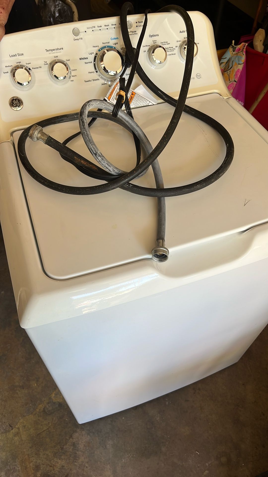 GE Wash Machine